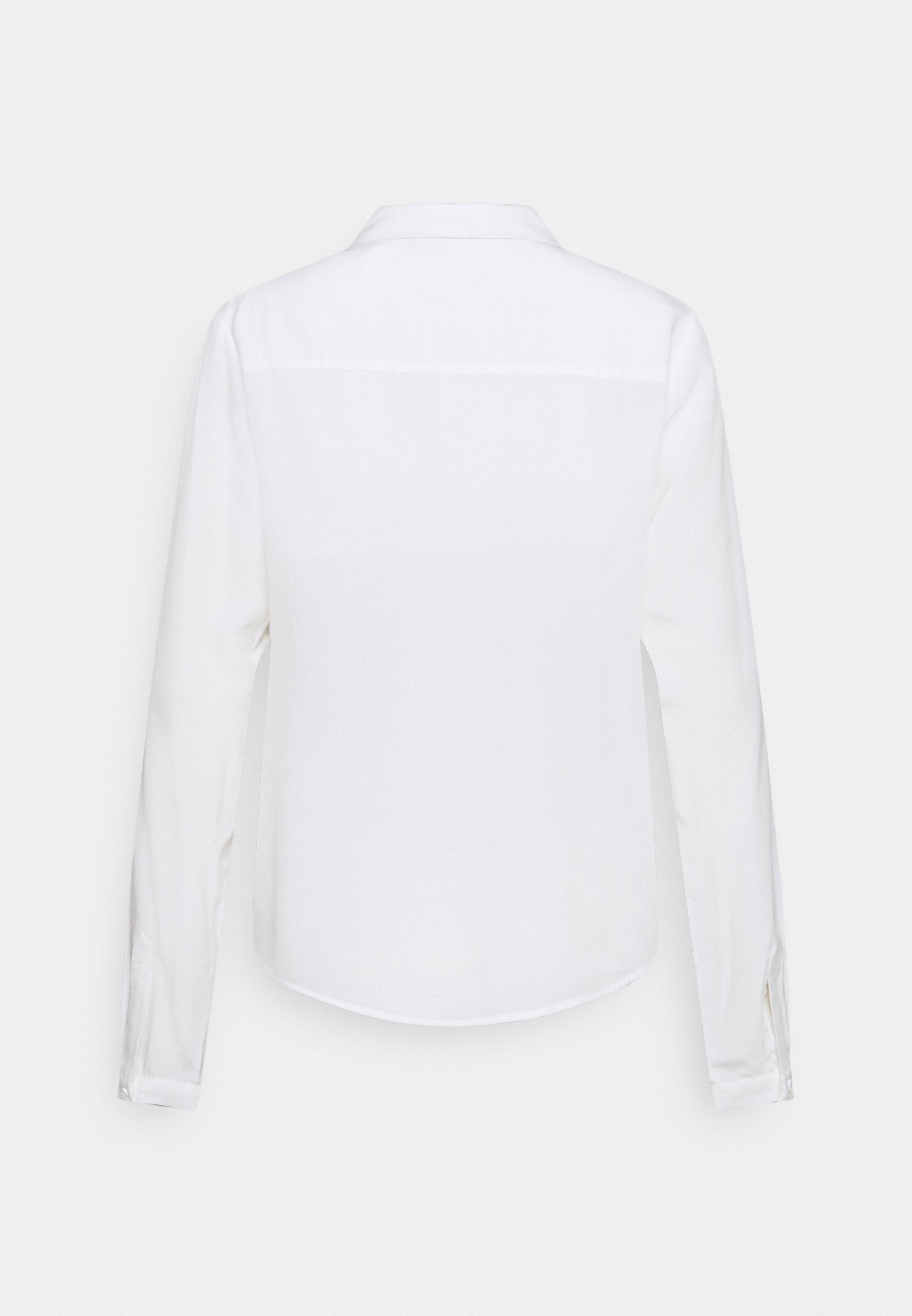 Anna Field Basic Blouse With Pocket - Button-Down Blouse - Off-White
