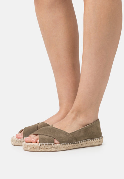 Anna Field Leather - Peeptoe Ballet Pumps