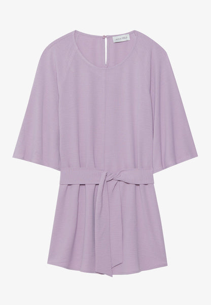 Anna Field Tunic - Blue/white