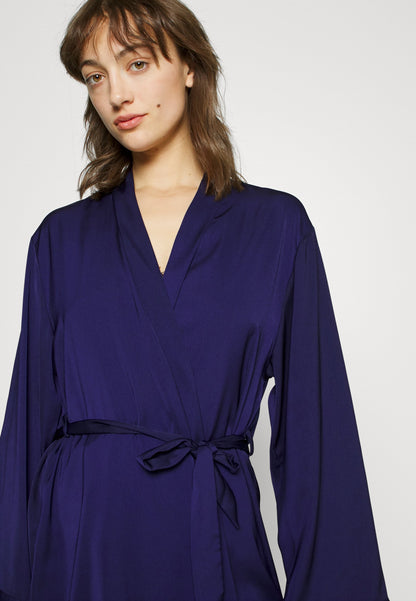 Anna Field Dressing Gown - Blue