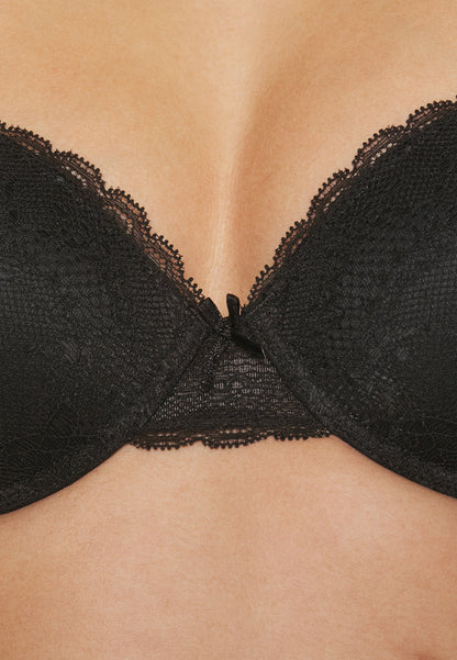 Anna Field 2 Pack - Underwired Bra - Black/Nude