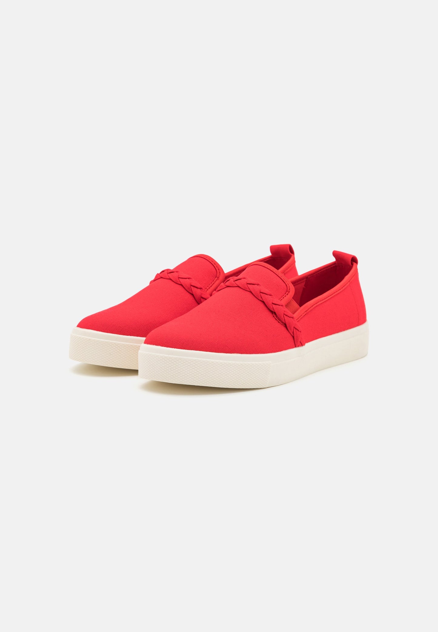 Anna Field Slip-Ons - Red