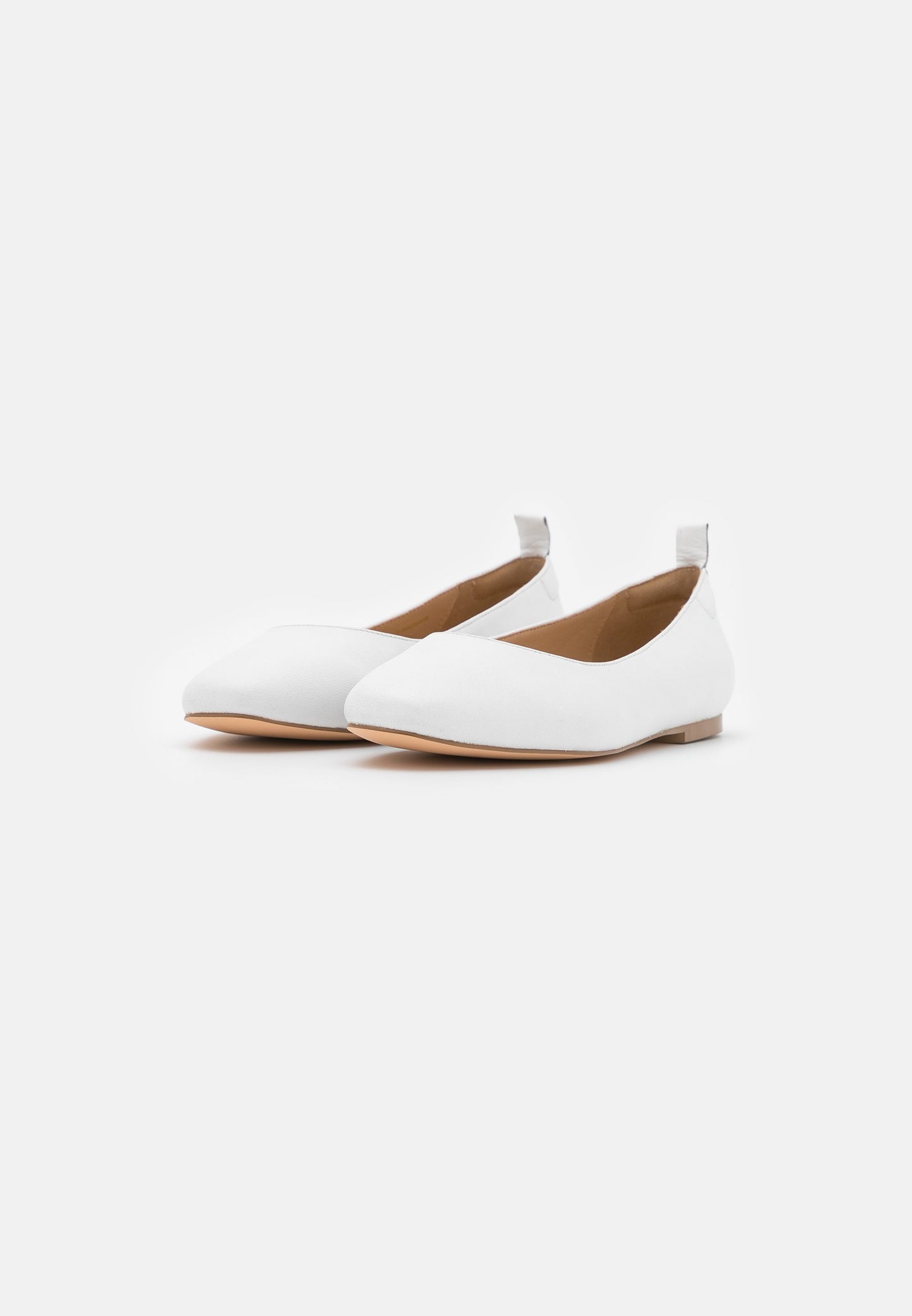 Anna Field Leather Comfort - Ballet Pumps - White