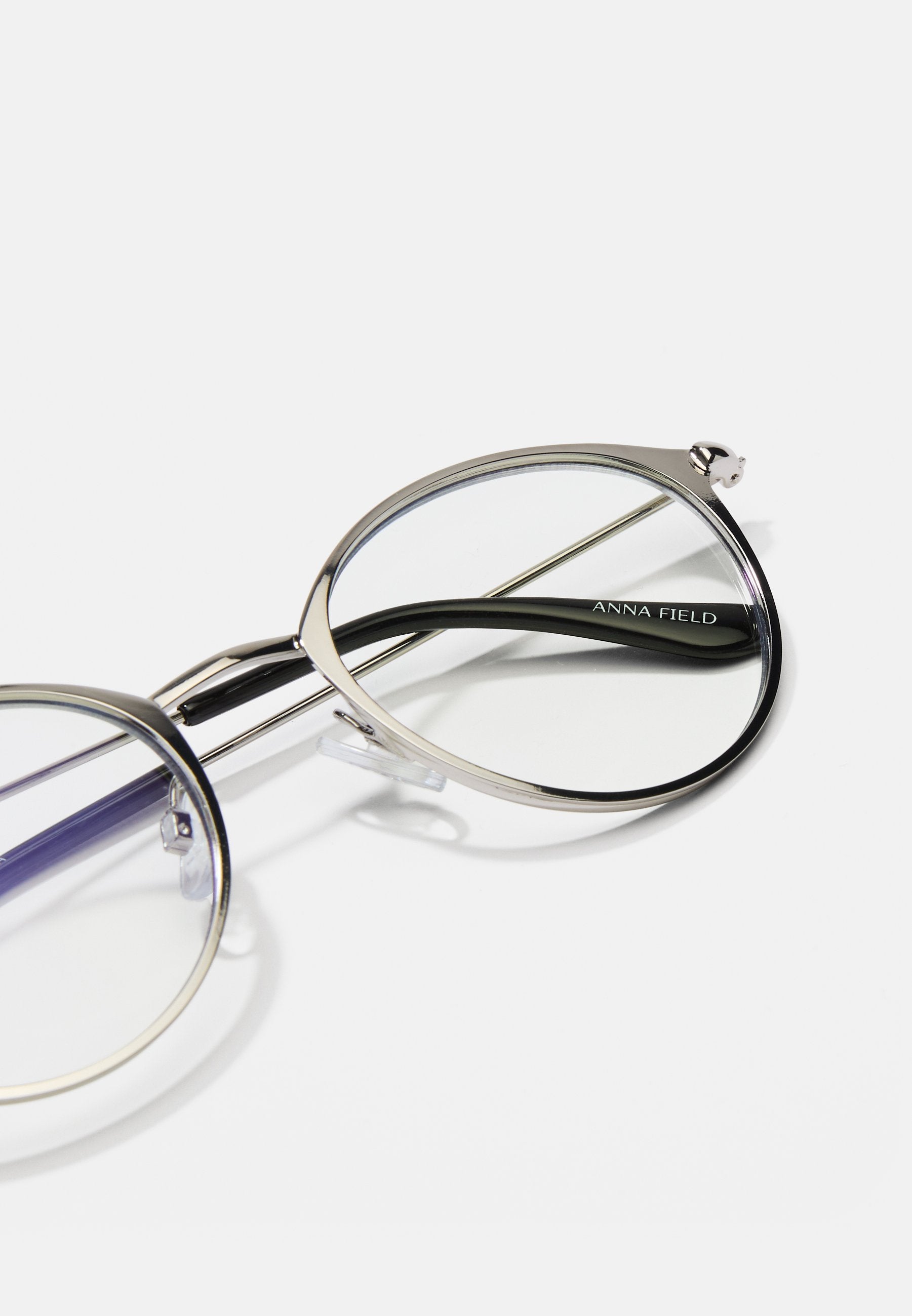Anna Field Blue Light Glasses - Silver-coloured