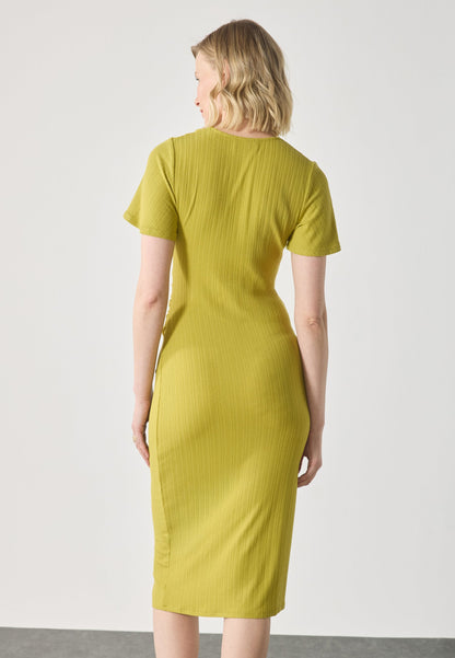 Anna Field Cocktail Dress / Party Dress - Lime Green