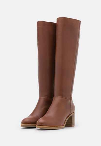Anna Field Leather- Boots - Cognac