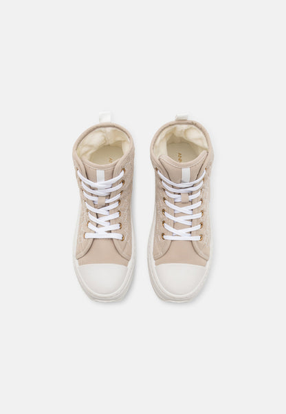 Anna Field High-Top Trainers - Beige