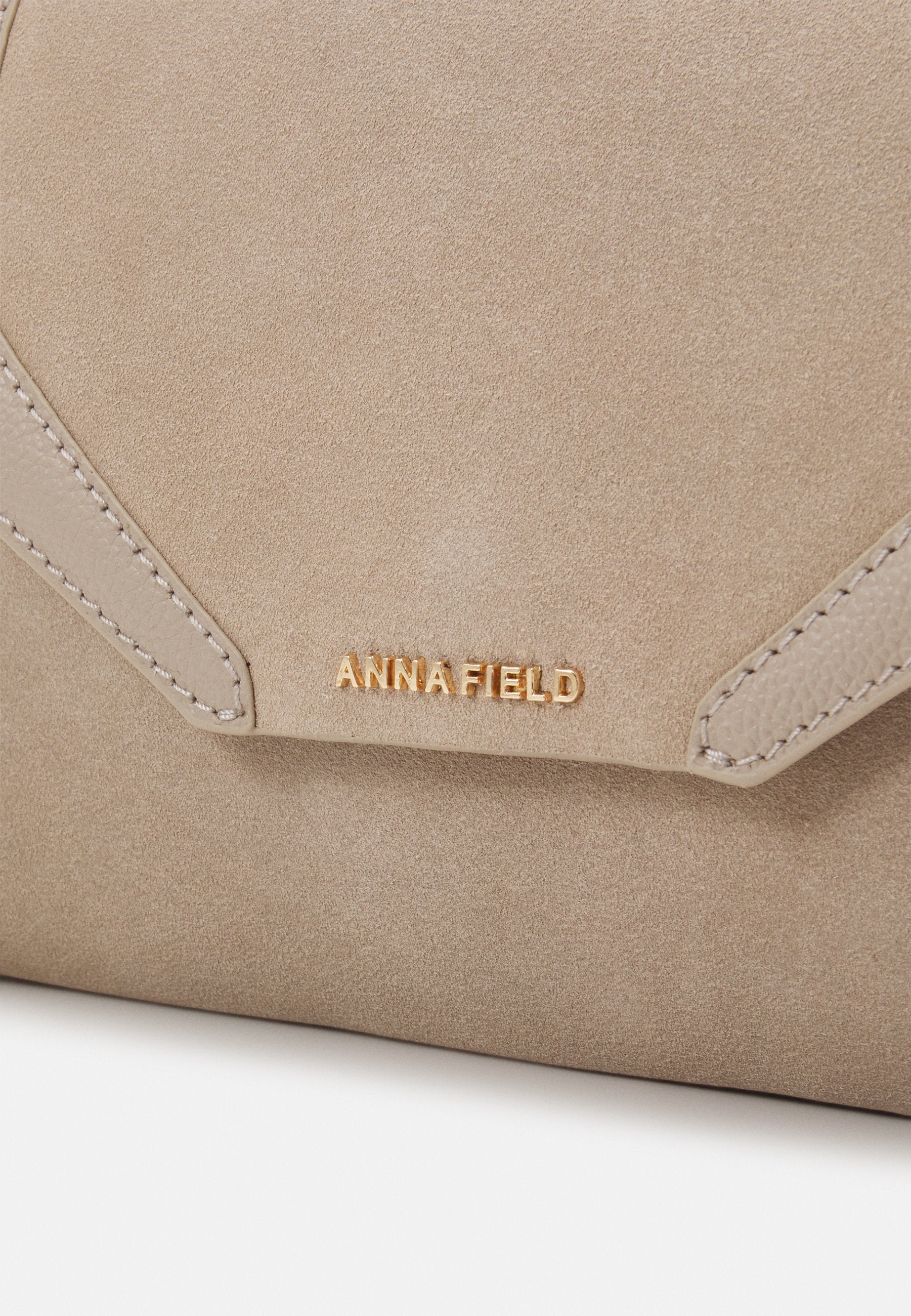 Anna Field Leather - Clutch - Taupe