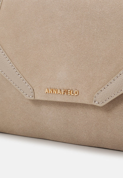 Anna Field Leather - Clutch - Taupe