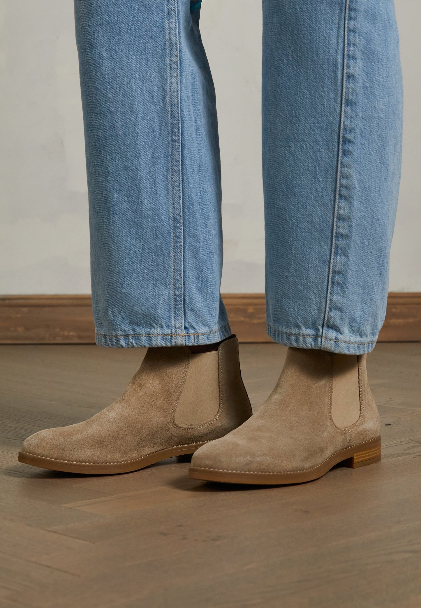 Anna Field Leather- Ankle Boots - Beige