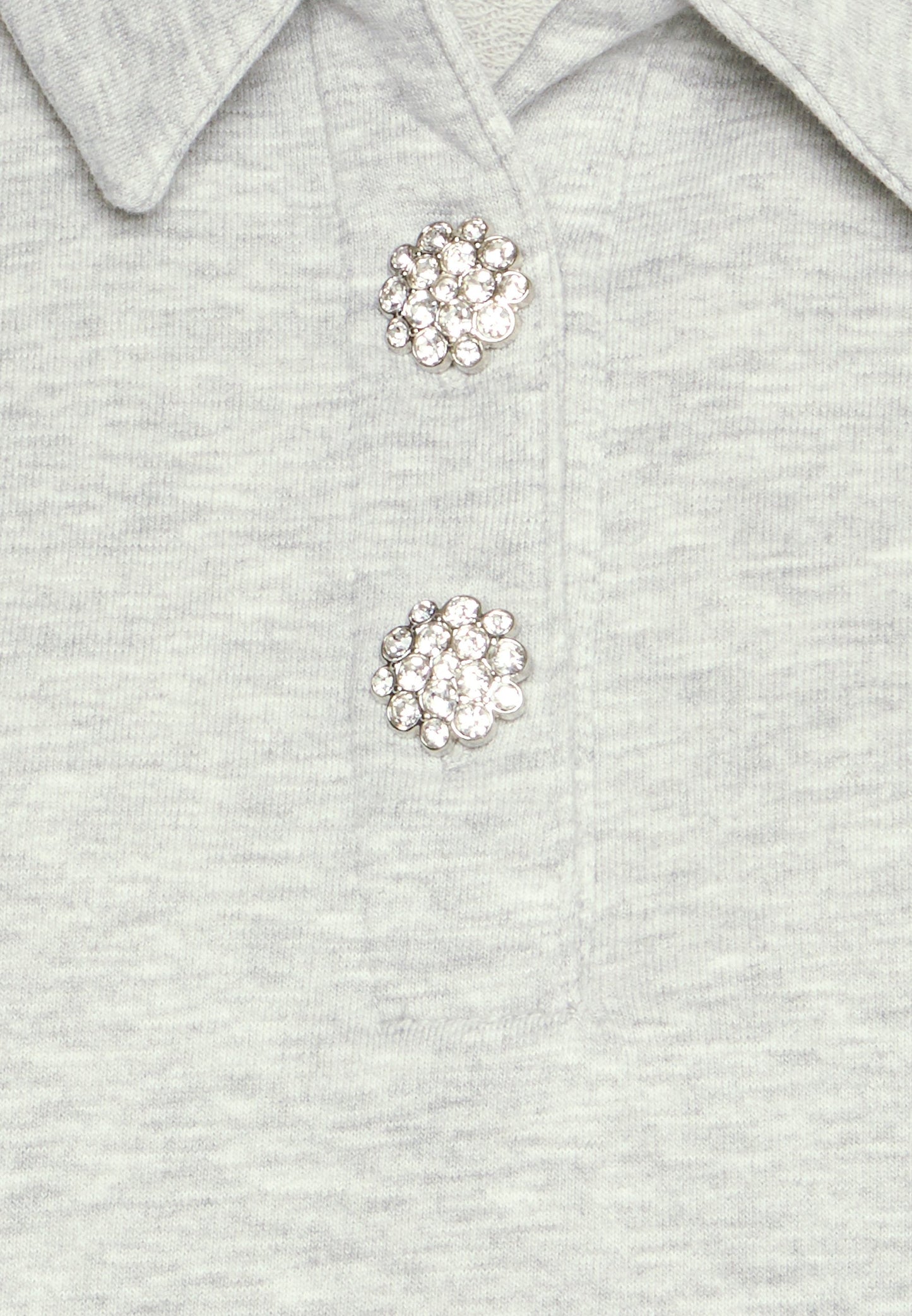 Anna Field Sweatshirt - Mottled Light Grey