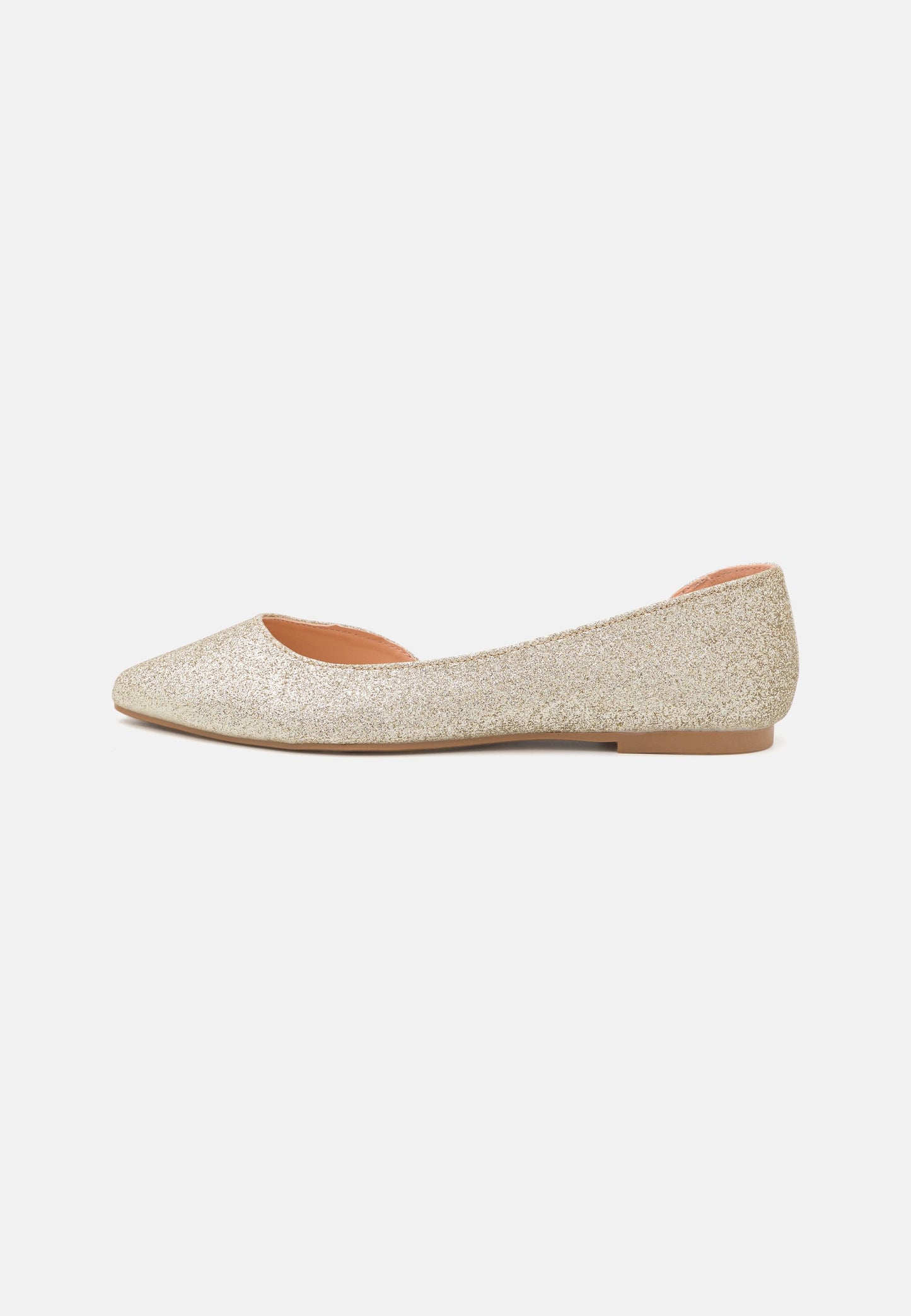 Anna Field Ballet Pumps - Gold