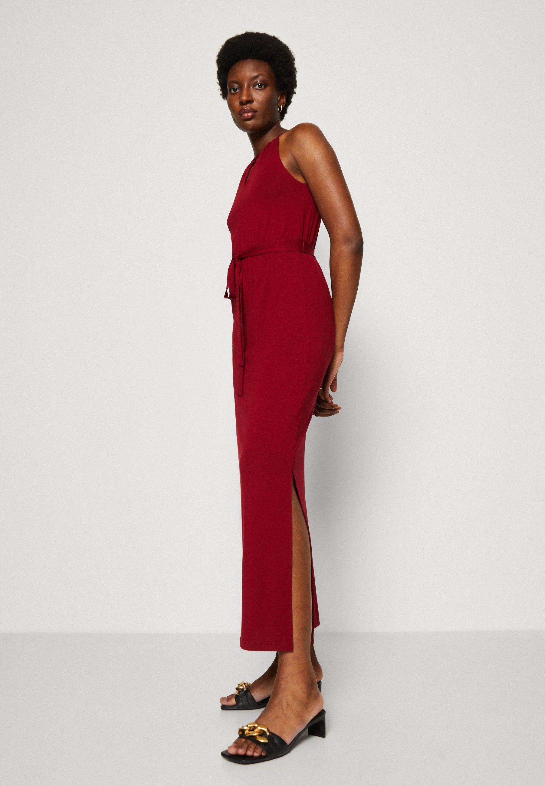Anna Field Maxi Dress - Dark Red