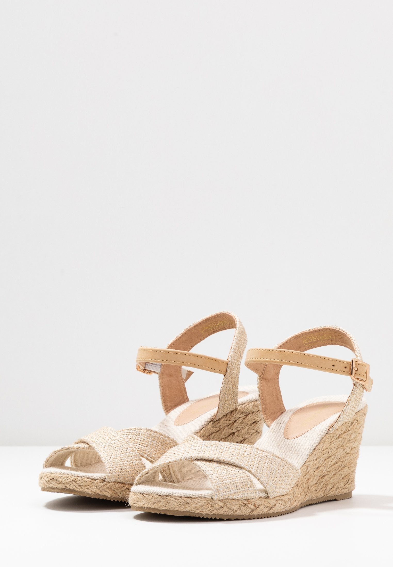 Anna Field Wedge Sandals - Beige