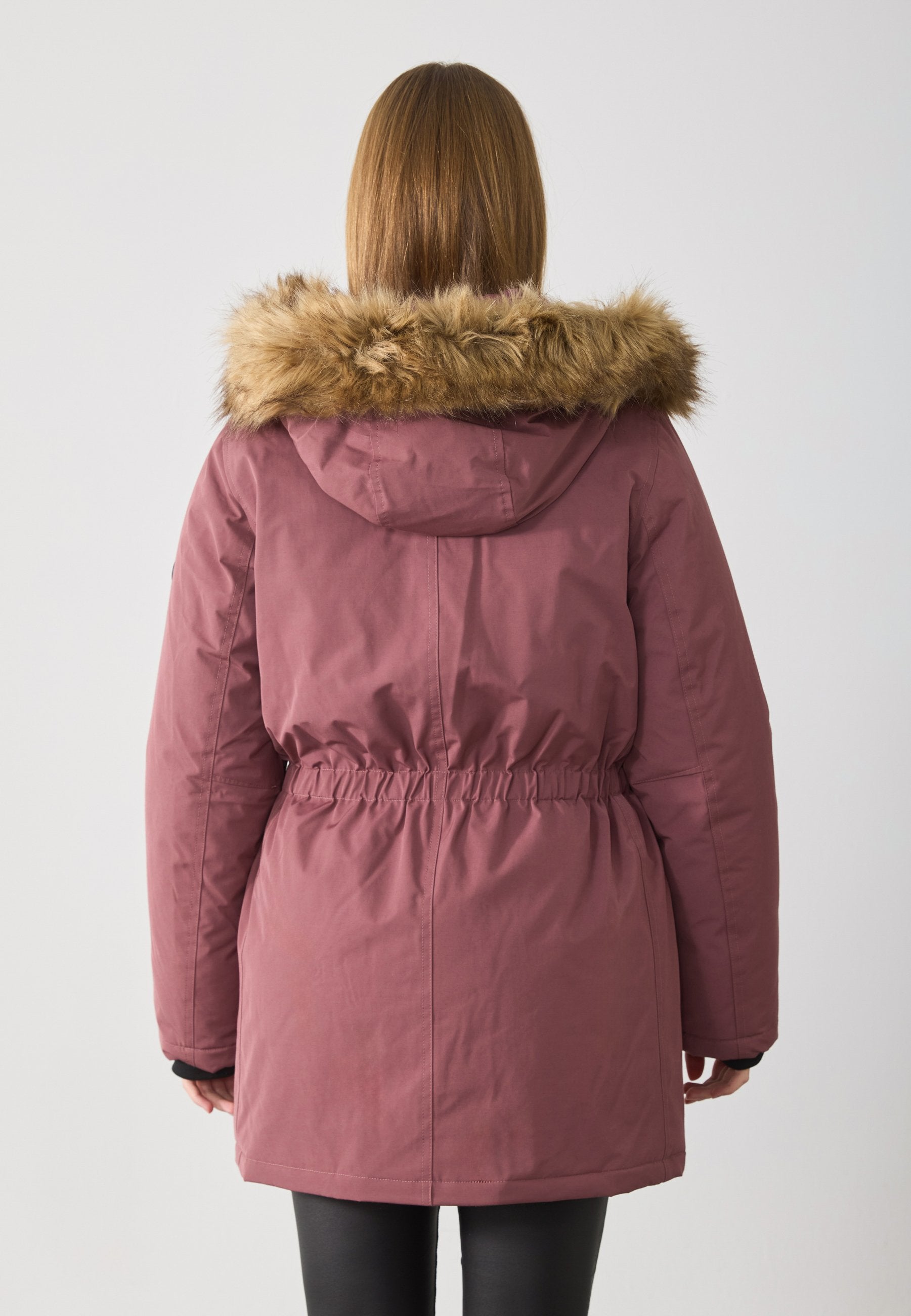 Anna Field Parka - Light Red
