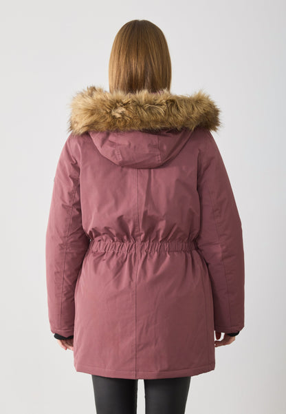 Anna Field Parka - Light Red