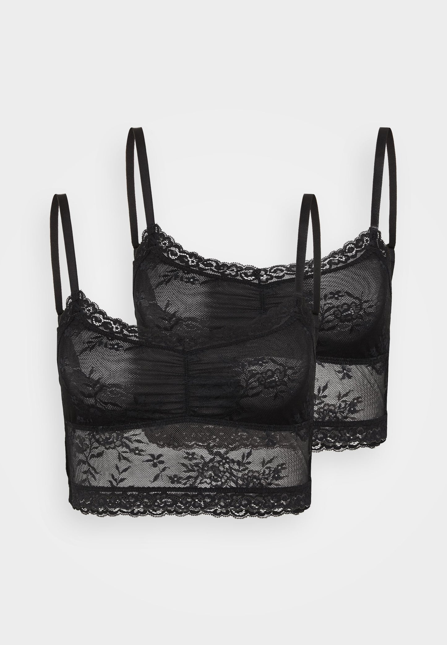 Anna Field 2 PACK - Bustier - Black