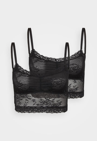 Anna Field 2 PACK - Bustier - Black