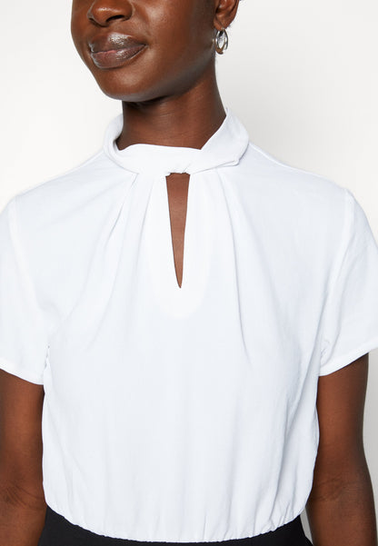 Anna Field Shift Dress - Black/White