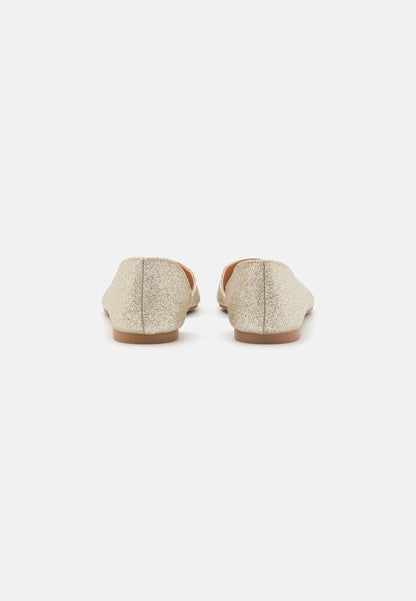 Anna Field Ballet Pumps - Gold