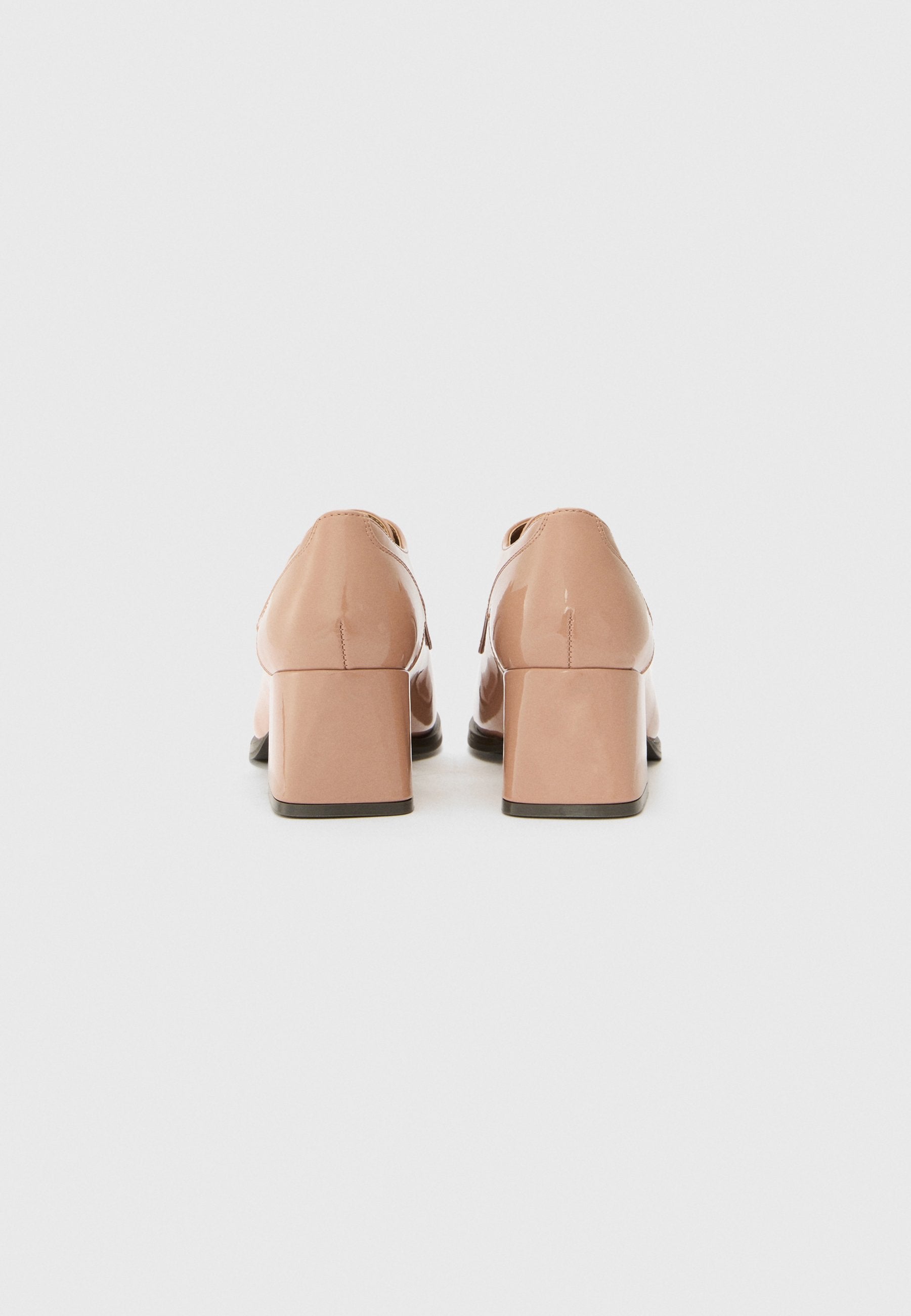 Anna Field Lace-up Heels - Pink