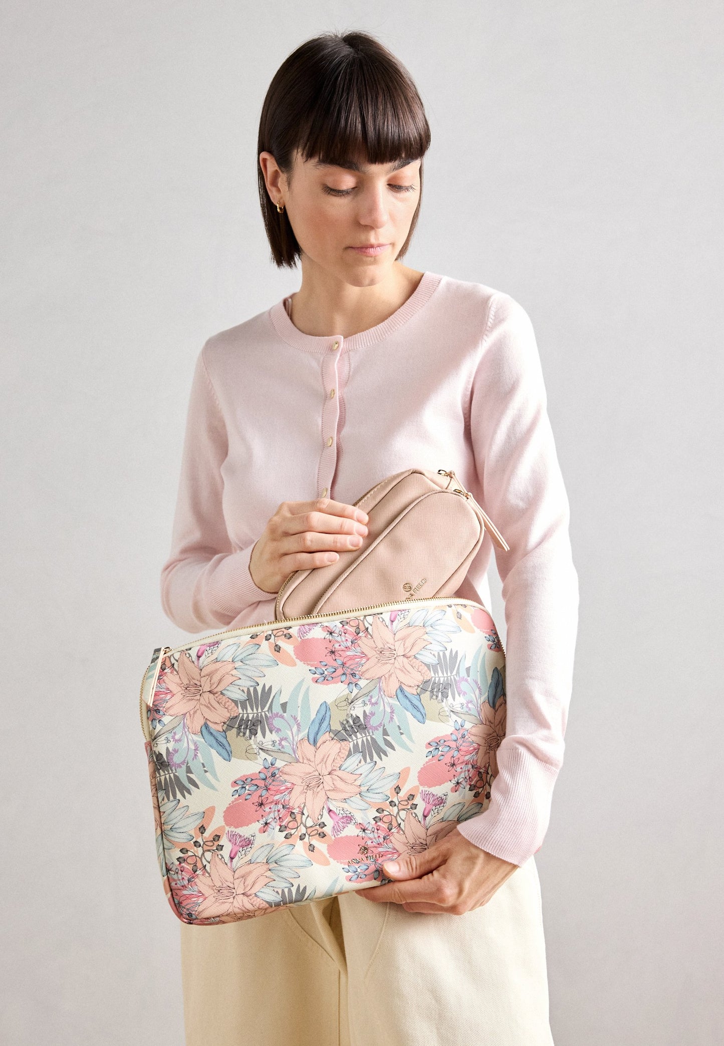 Anna Field SET - Laptop Bag - Roser #215