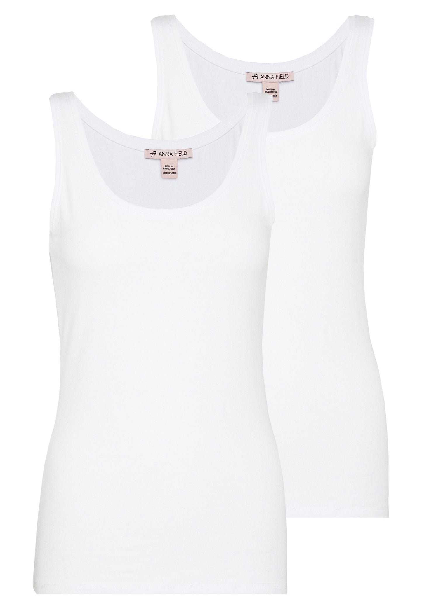 Anna Field 2 Pack - Top - White