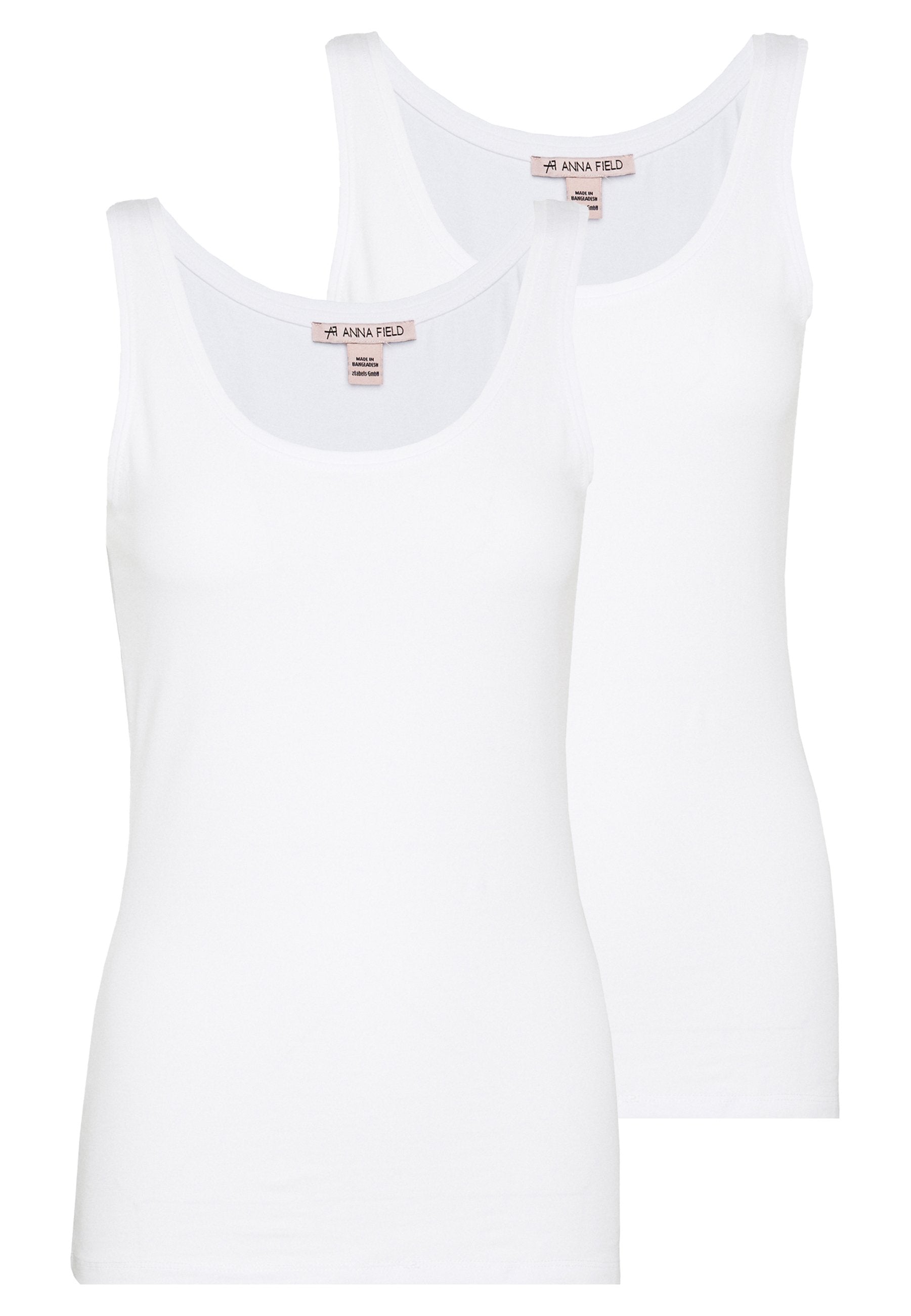 Anna Field 2 Pack - Top - White
