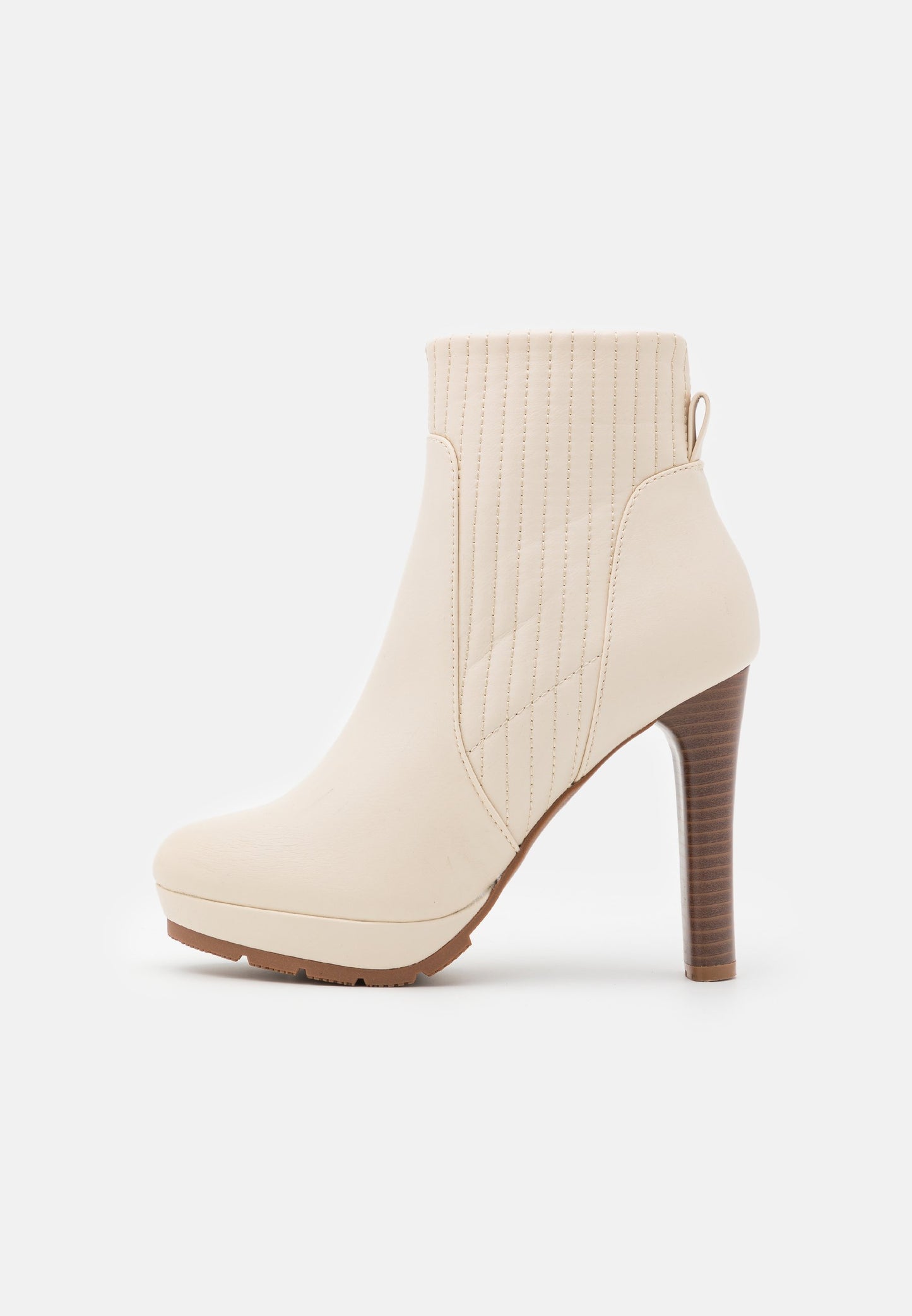 Anna Field Platform Ankle Boots - Offwhite