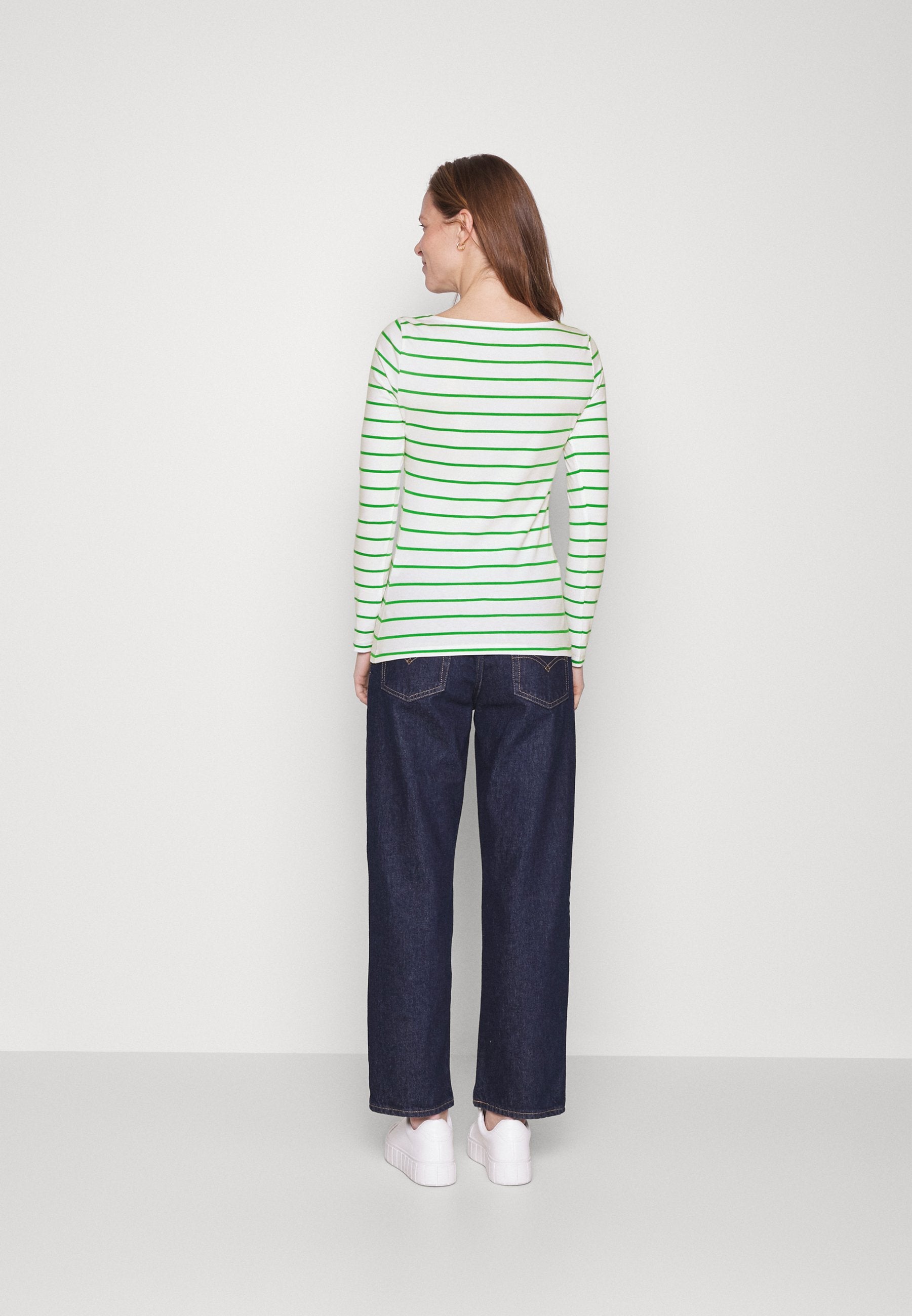 Anna Field 2 Pack - Long Sleeved Top - White/Green