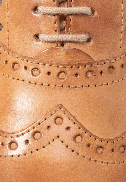 Anna Field Leather - Casual Lace-Ups - Cognac