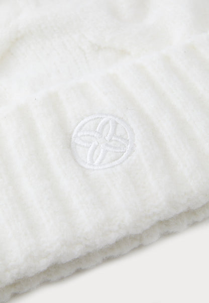 Anna Field Beanie - White