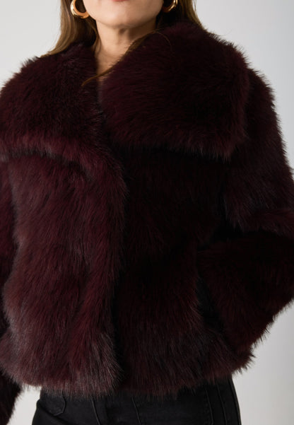 Anna Field Winter Jacket - Bordeaux