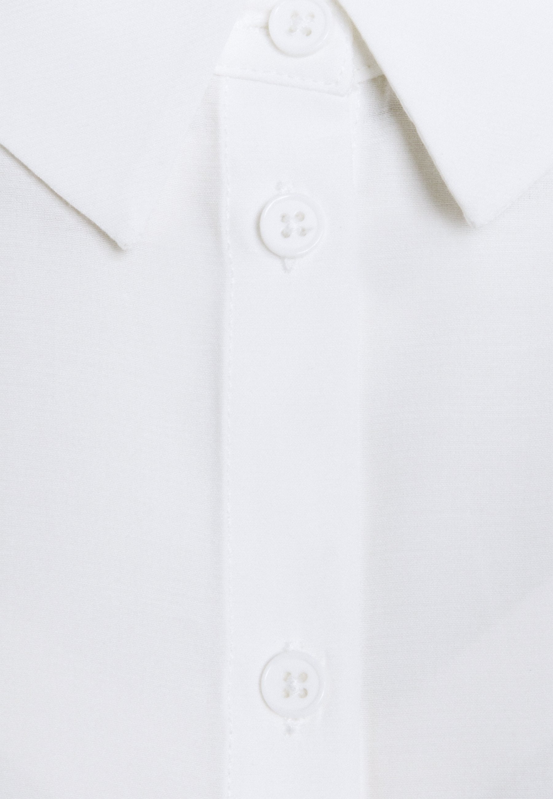 Anna Field Basic Blouse With Pocket - Button-Down Blouse - Off-White
