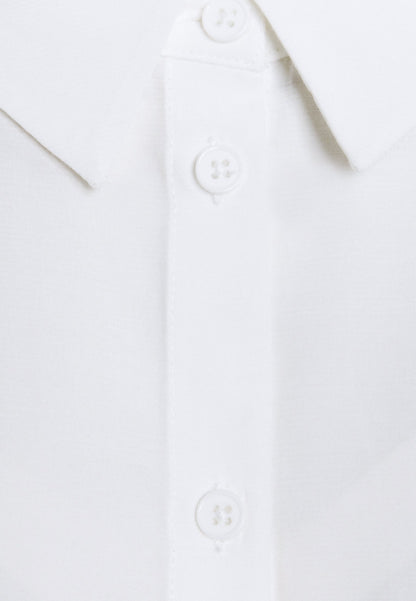 Anna Field Basic Blouse With Pocket - Button-Down Blouse - Off-White