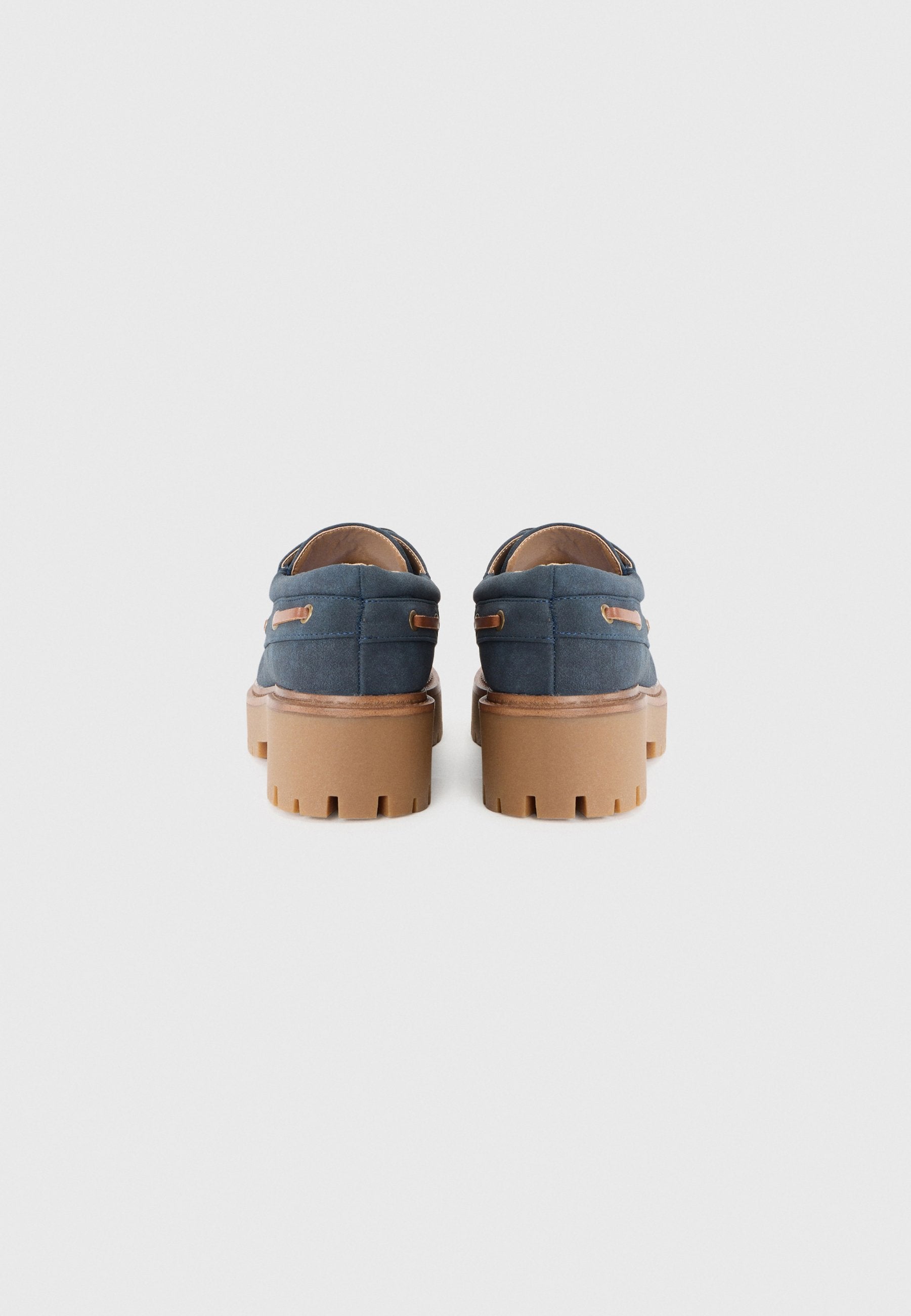 Anna Field Boat Shoes - Navy