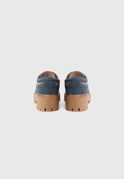 Anna Field Boat Shoes - Navy