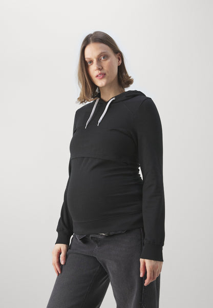 2 PACK - Hoodie - Black/pink