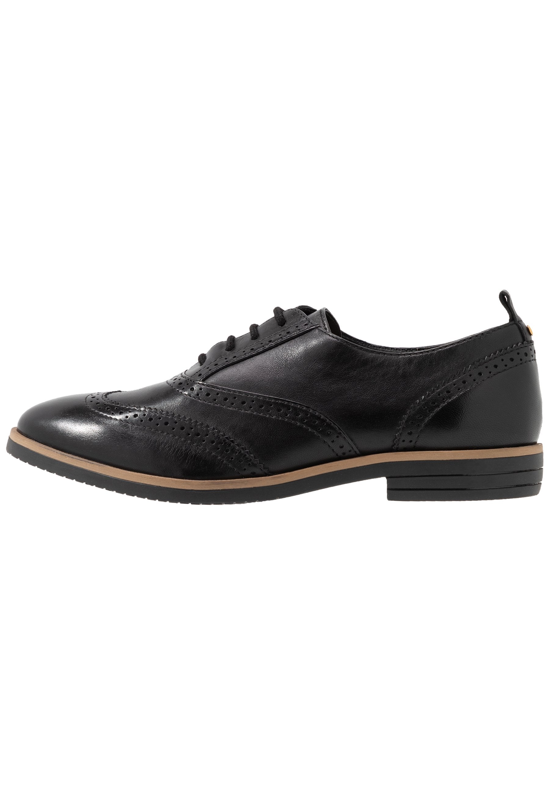 Anna Field Leather- Lace-Ups - Black