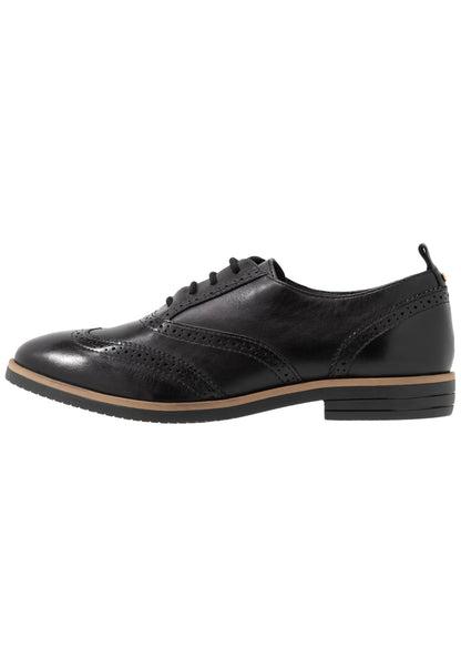 Anna Field Leather- Lace-Ups - Black