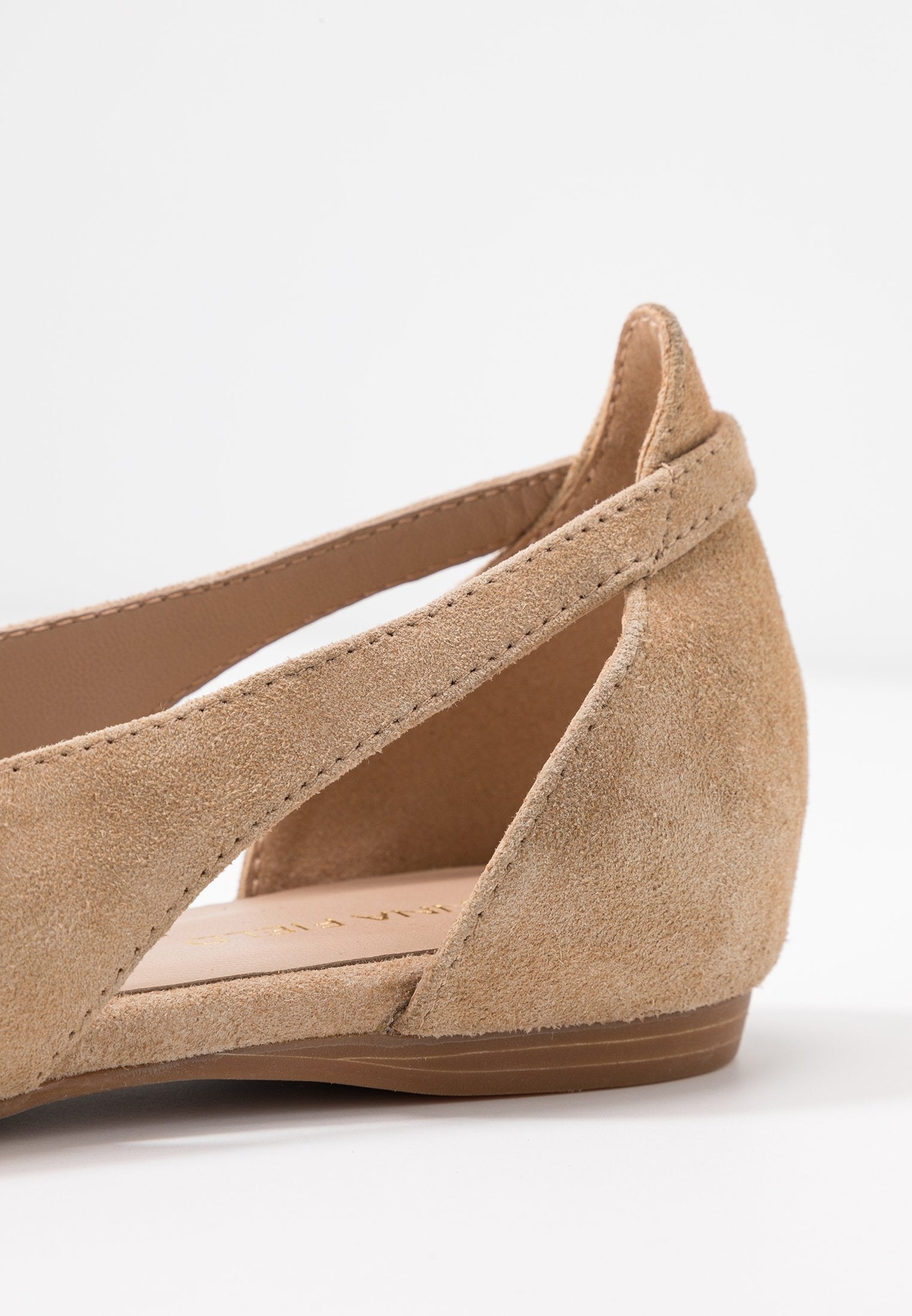  Leather- Ballet Pumps - Beige