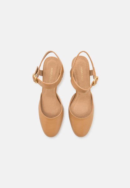Anna Field Leather - Classic Heels - Light Brown