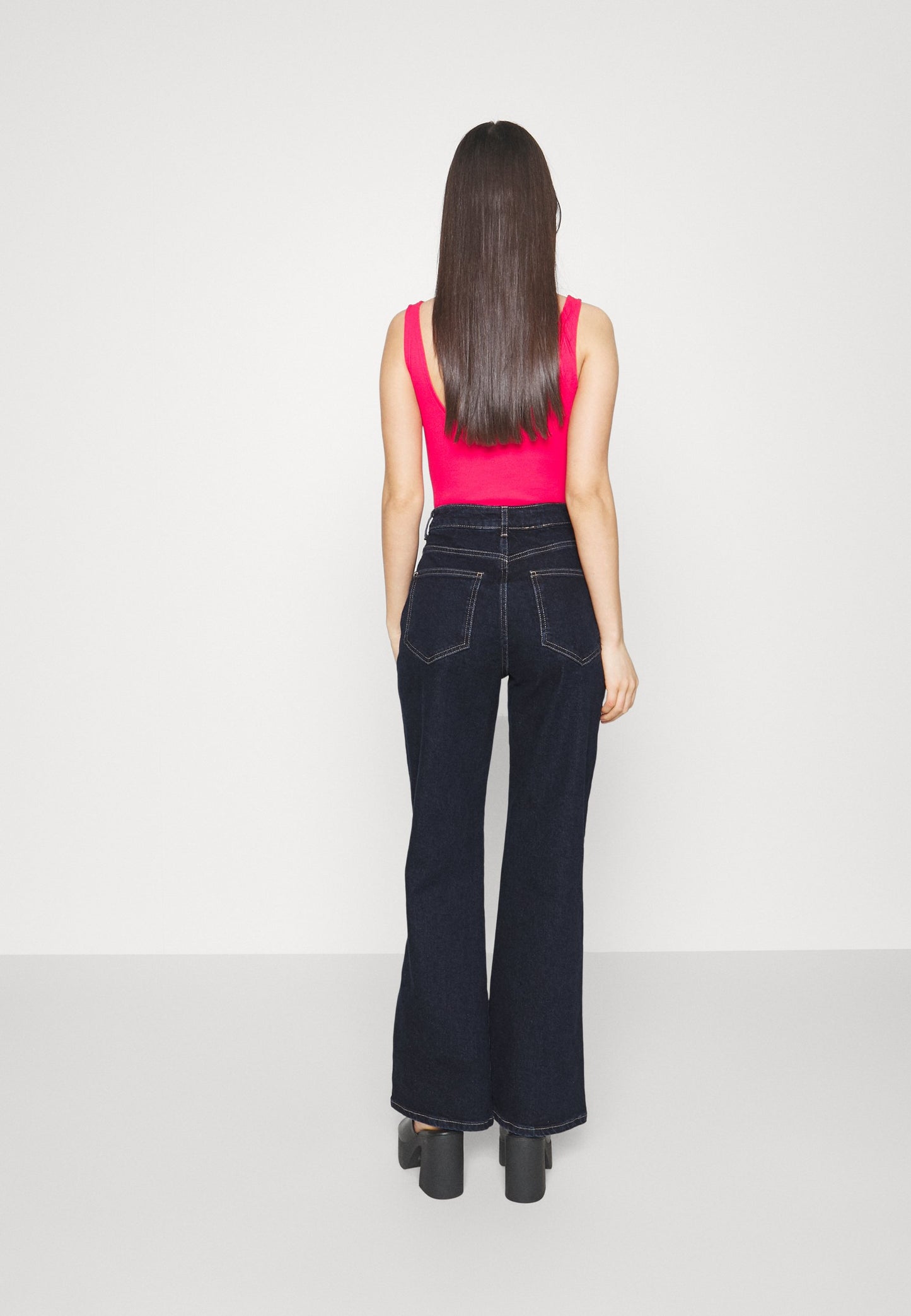  Kick Flare - Bootcut Jeans - Dark Blue Denim