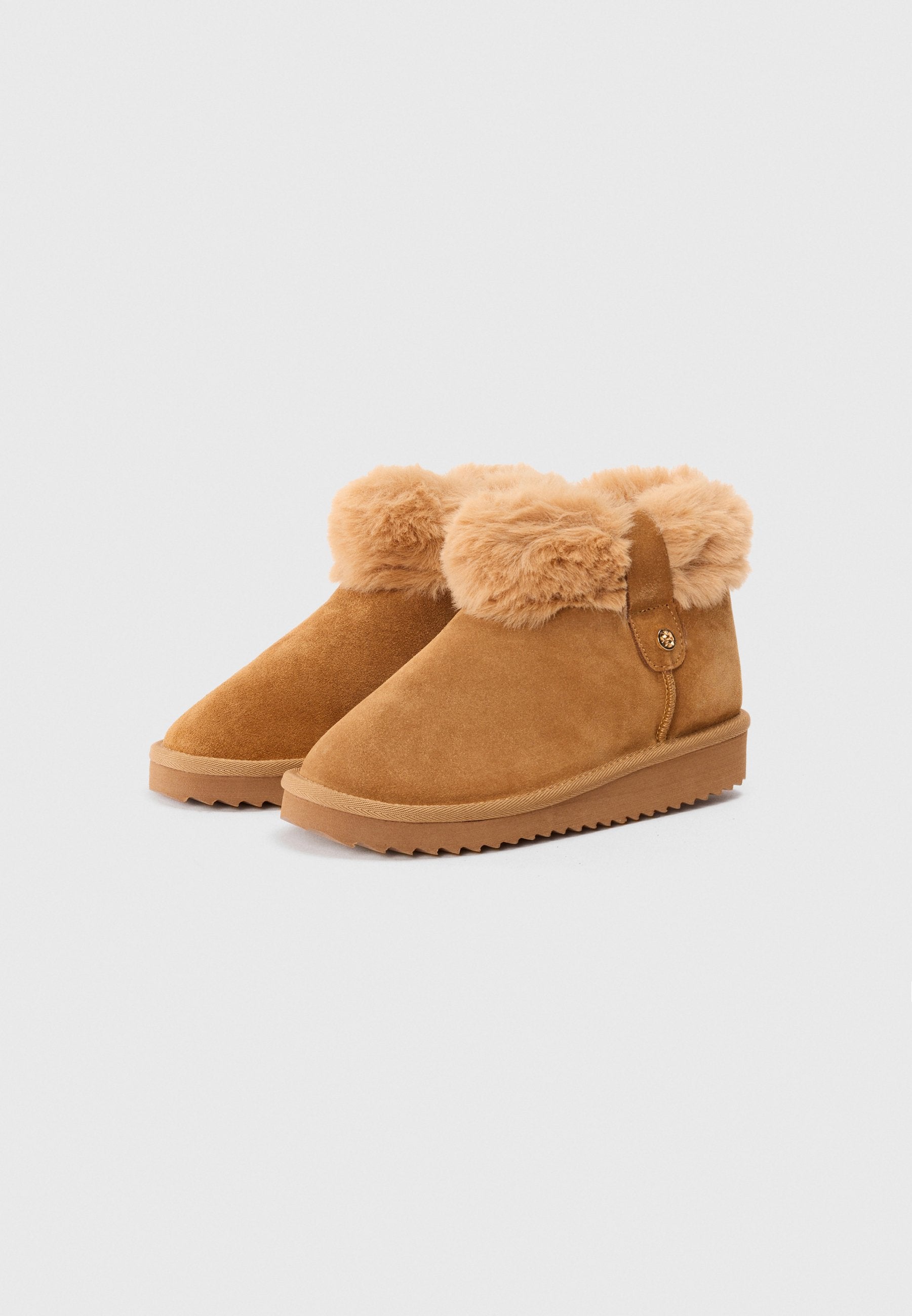 Anna Field LEATHER - Winter Boots - Cognac
