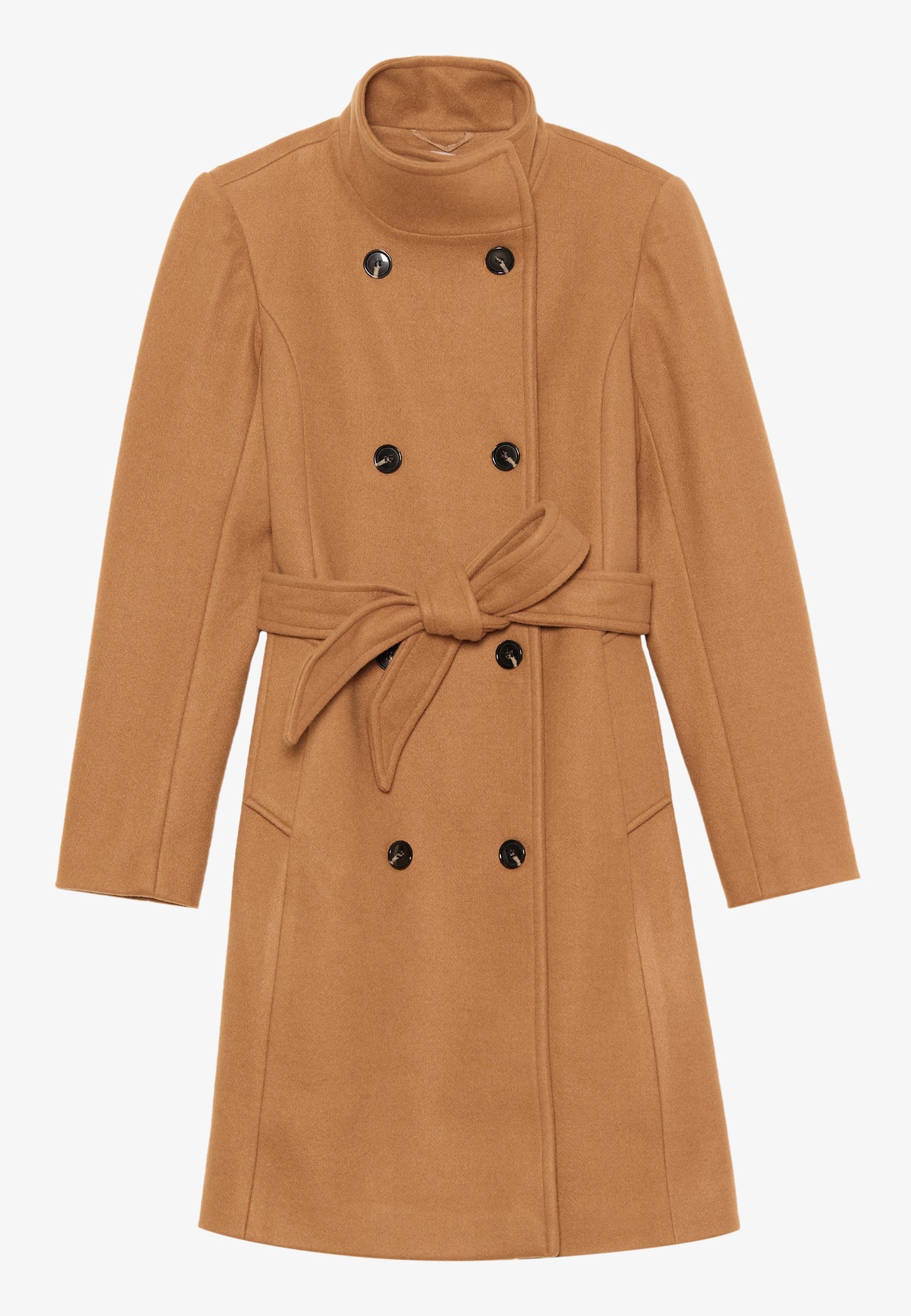 Anna Field Classic Coat - Dark Green