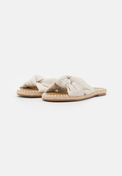 Anna Field Mules - White
