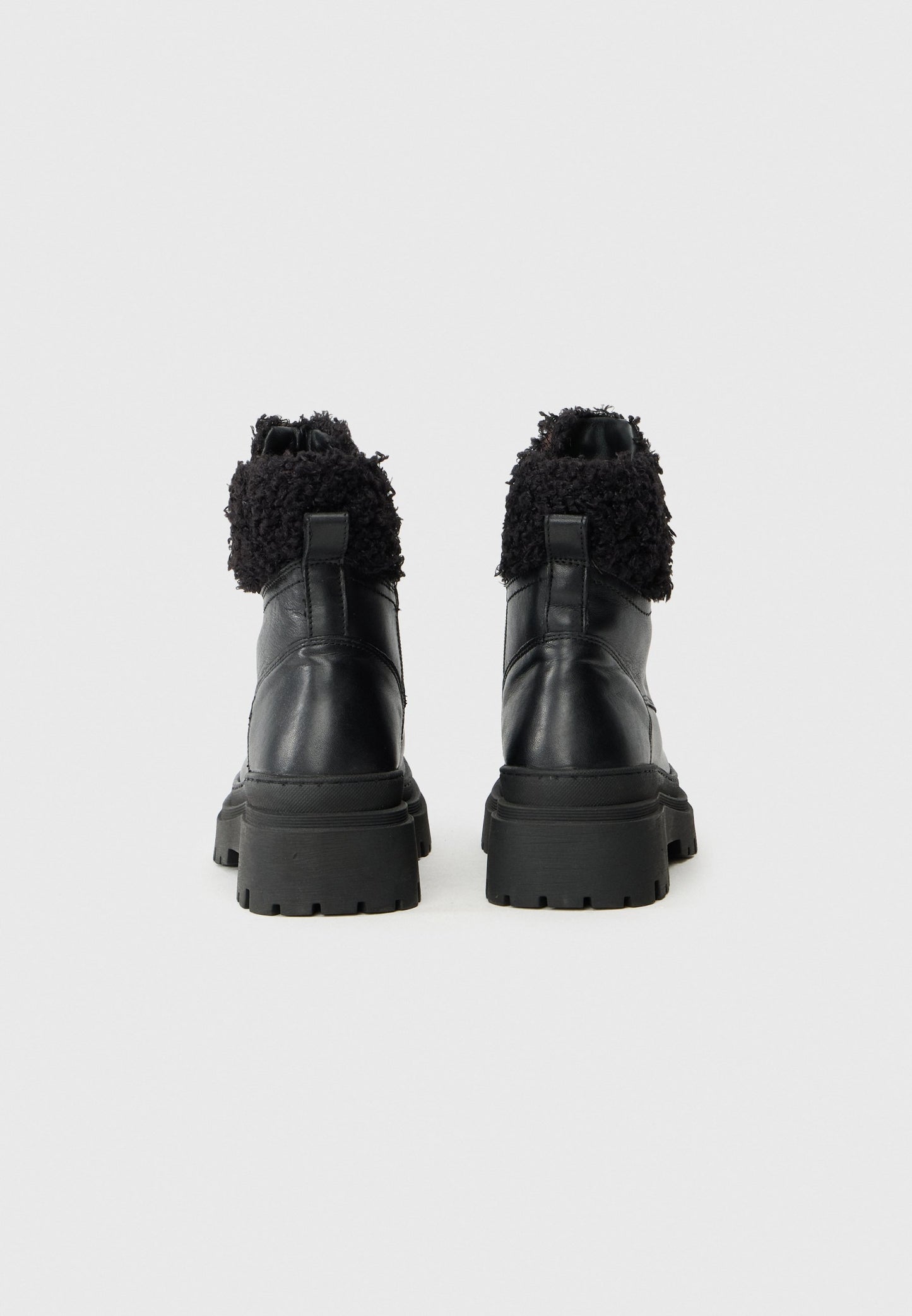 Anna Field LEATHER - Winter Boots - Black
