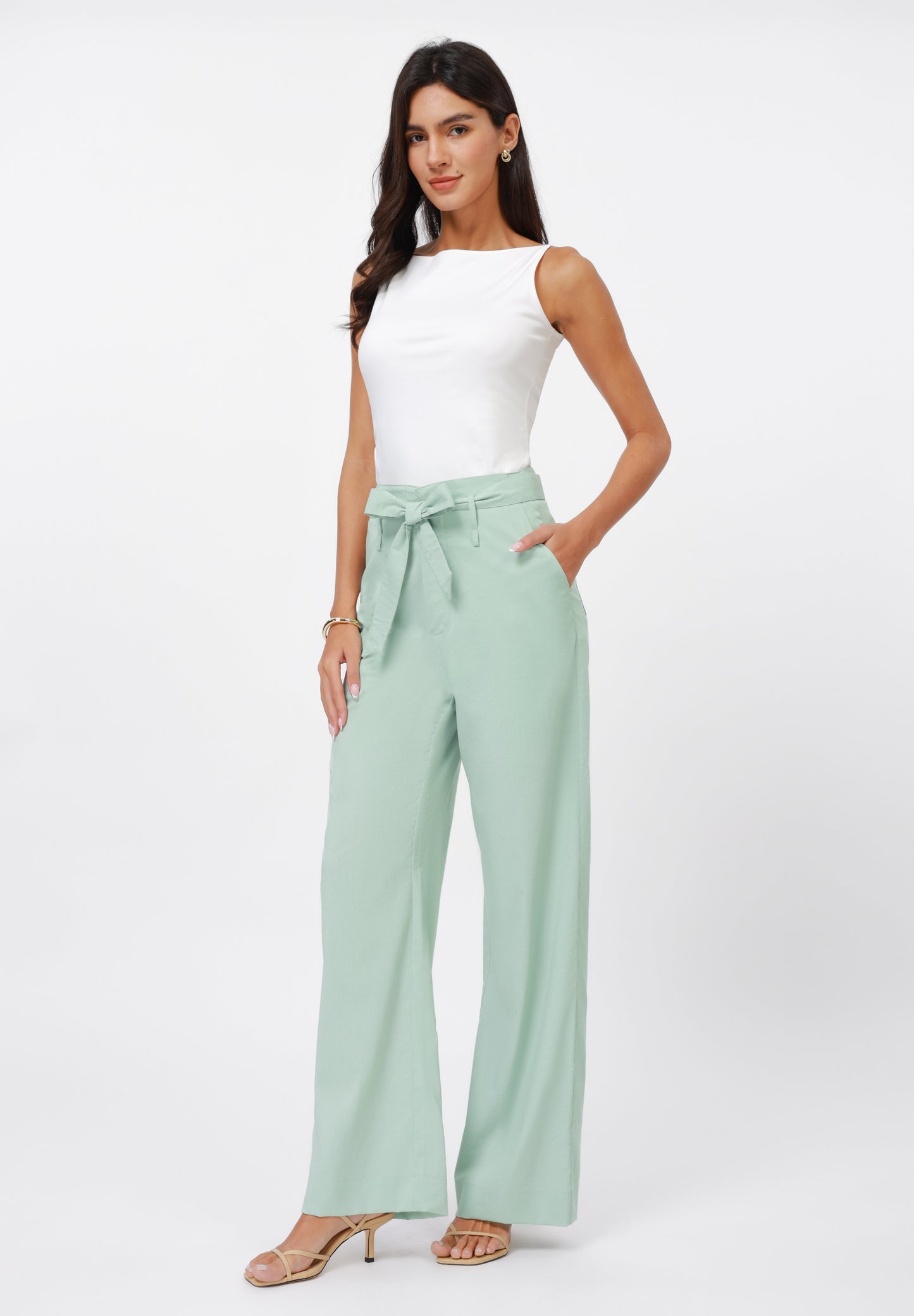  Trousers - Sage