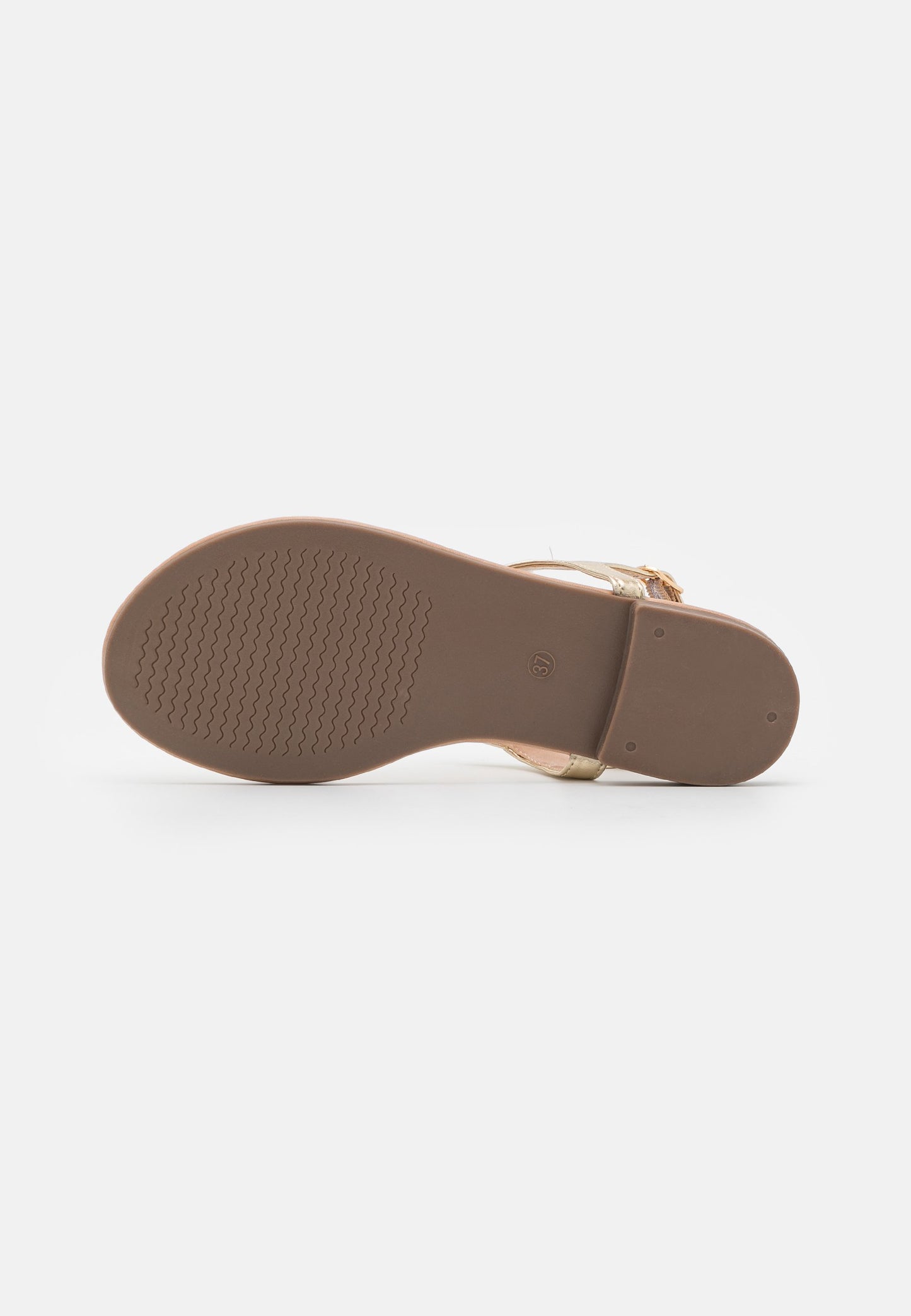  T-Bar Sandals - Gold