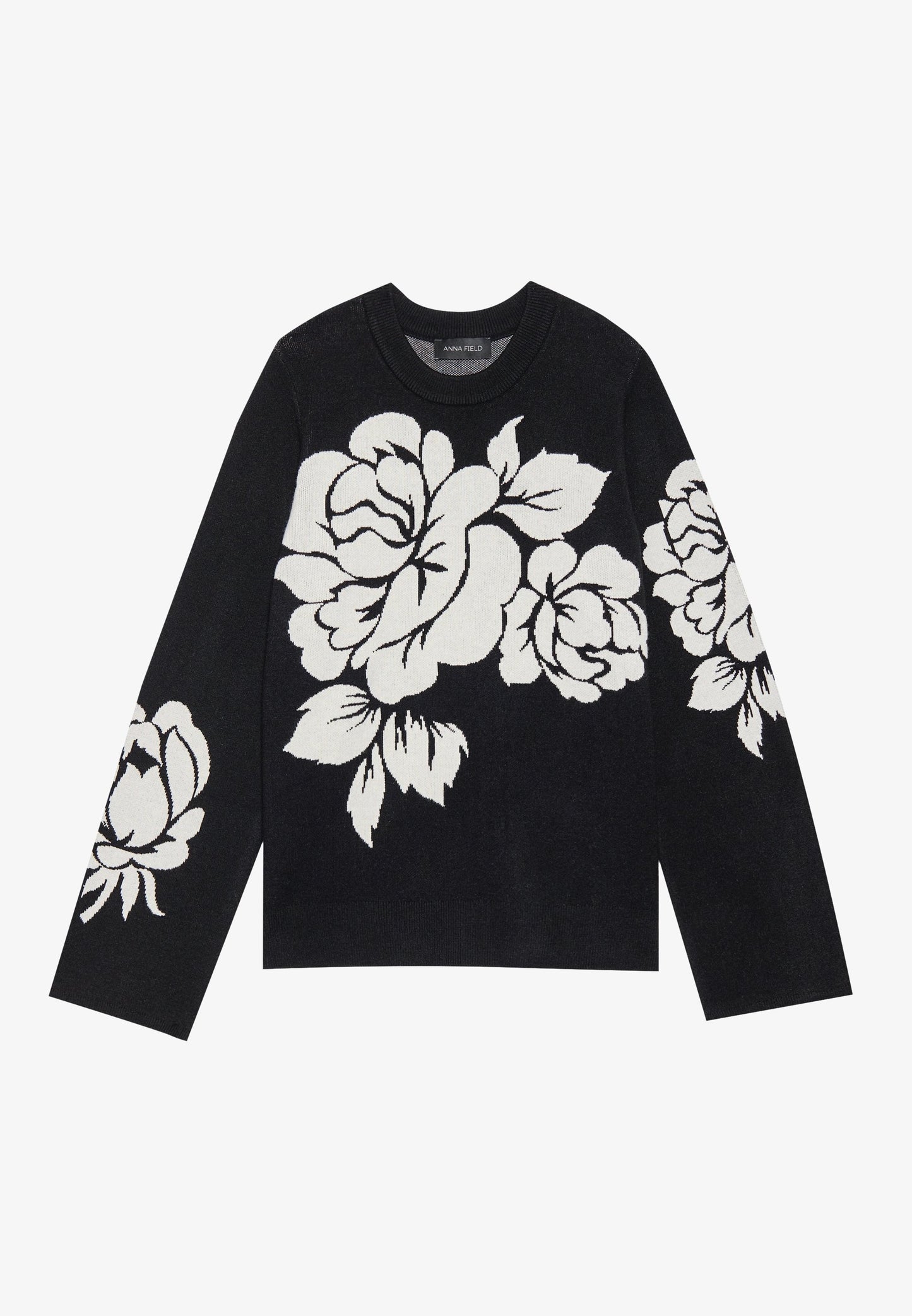 Anna Field Jumper - Black_off White